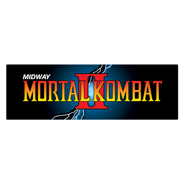 Car & Motorbike Stickers: Mortal Kombat II Midway