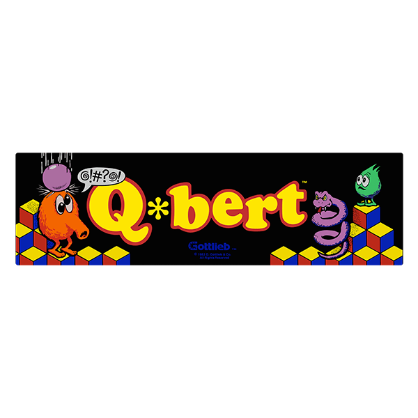 Car & Motorbike Stickers: Q-bert