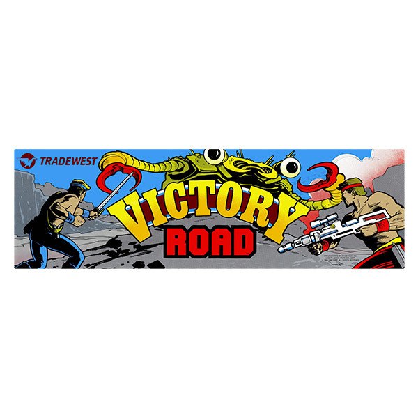 Car & Motorbike Stickers: Victory Road