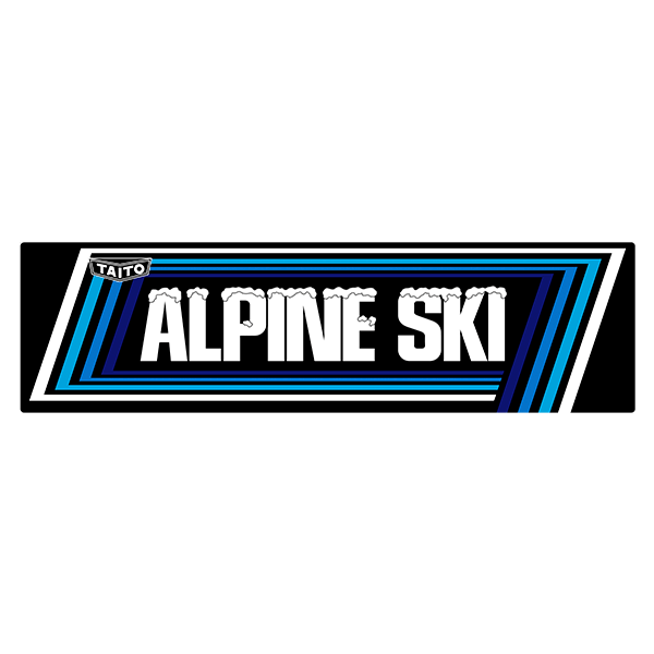 Car & Motorbike Stickers: Alpine Ski 0