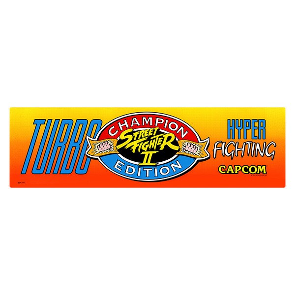 Car & Motorbike Stickers: Street Fighter II