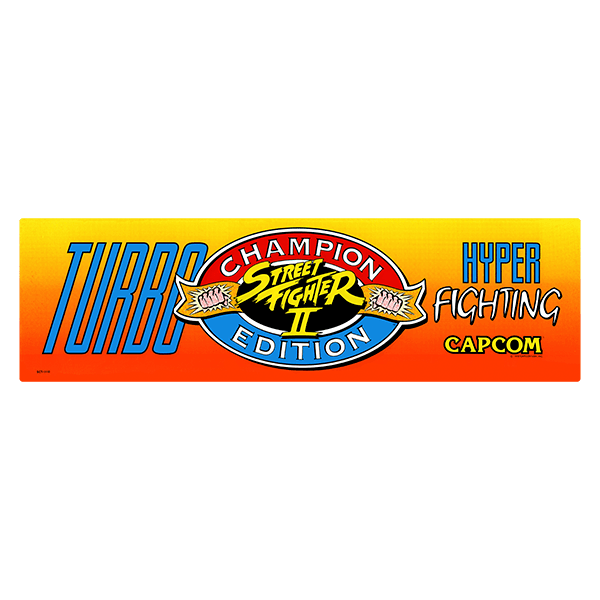 Car & Motorbike Stickers: Street Fighter II