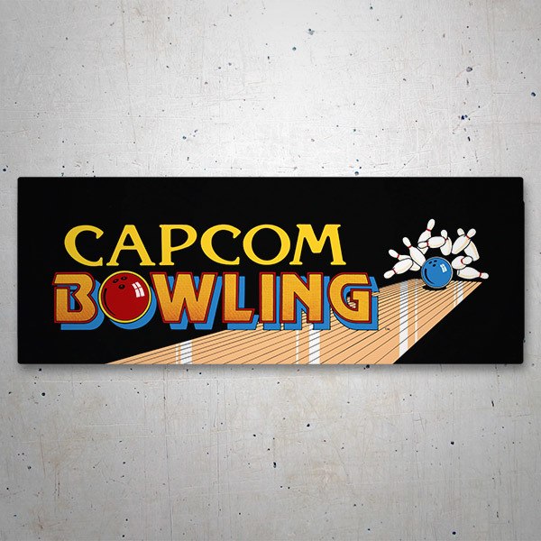 Car & Motorbike Stickers: Capcom Bowling