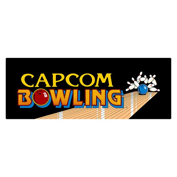 Car & Motorbike Stickers: Capcom Bowling