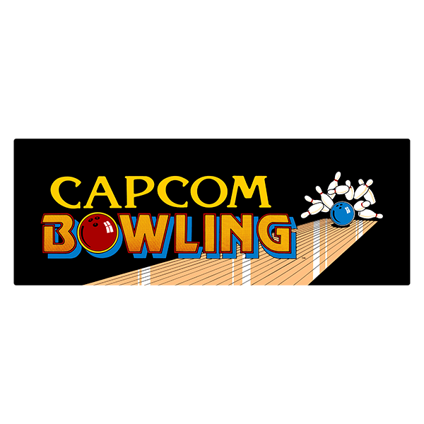 Car & Motorbike Stickers: Capcom Bowling