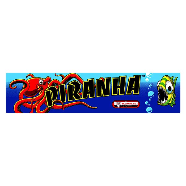 Car & Motorbike Stickers: Piranha