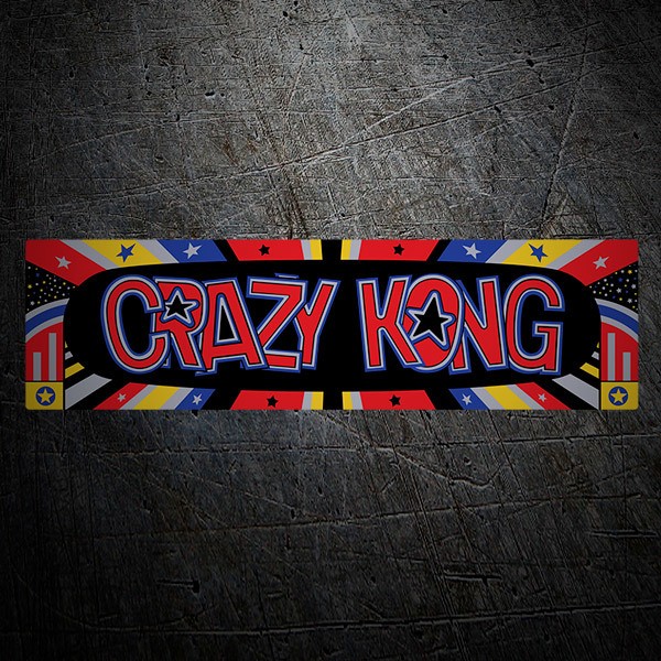 Car & Motorbike Stickers: Crazy Kong