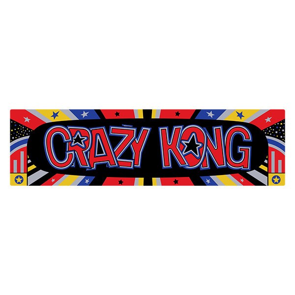 Car & Motorbike Stickers: Crazy Kong