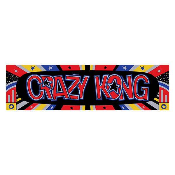 Car & Motorbike Stickers: Crazy Kong