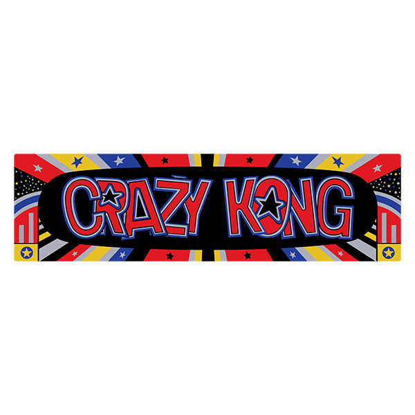 Car & Motorbike Stickers: Crazy Kong