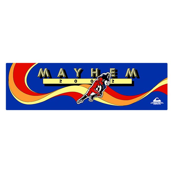 Car & Motorbike Stickers: Mayhem 2002