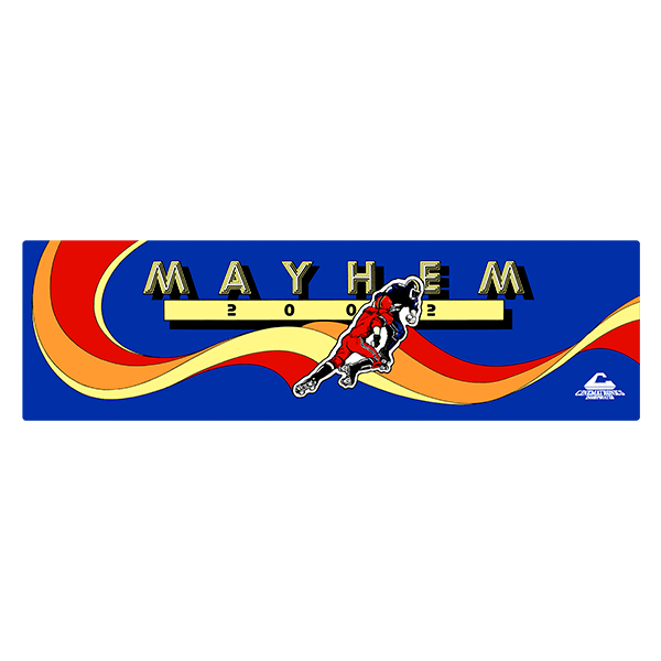 Car & Motorbike Stickers: Mayhem 2002