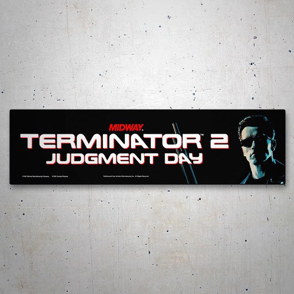 Car & Motorbike Stickers: Terminator 2 Judgment Day