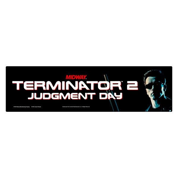 Car & Motorbike Stickers: Terminator 2 Judgment Day
