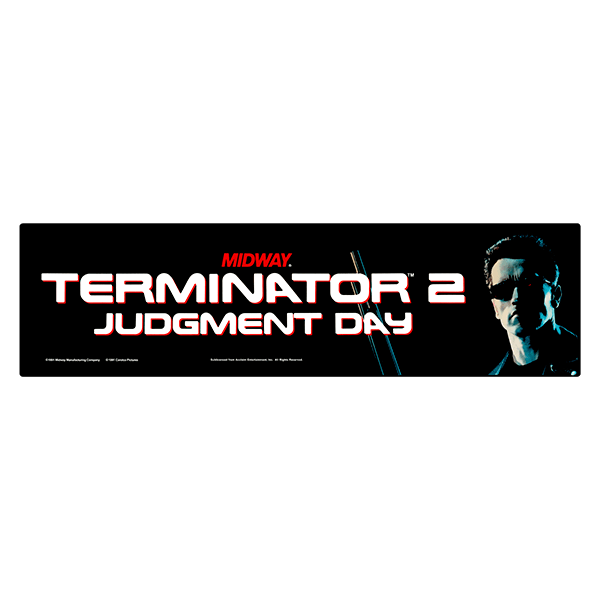 Car & Motorbike Stickers: Terminator 2 Judgment Day