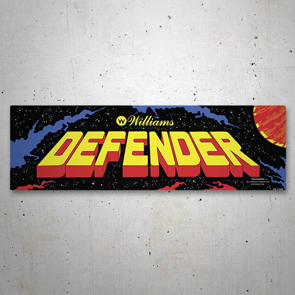 Car & Motorbike Stickers: Defender