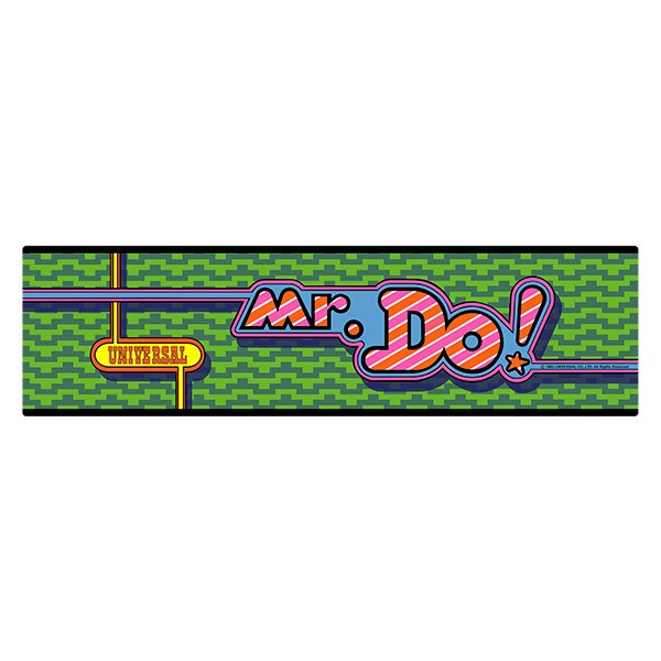 Car & Motorbike Stickers: Mr. Do!