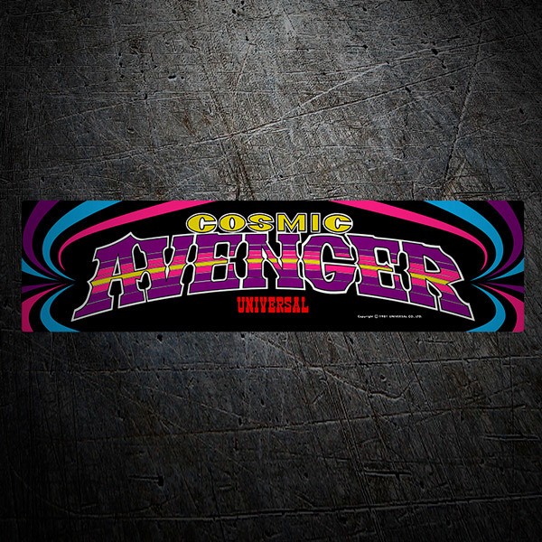 Car & Motorbike Stickers: Cosmic Avencer