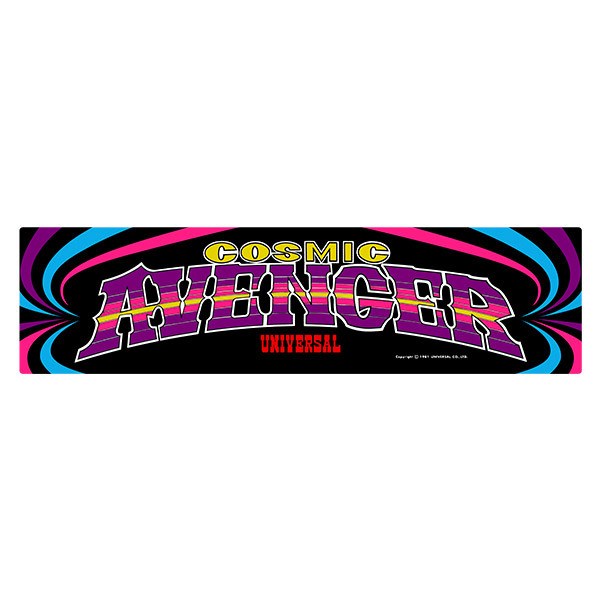 Car & Motorbike Stickers: Cosmic Avencer