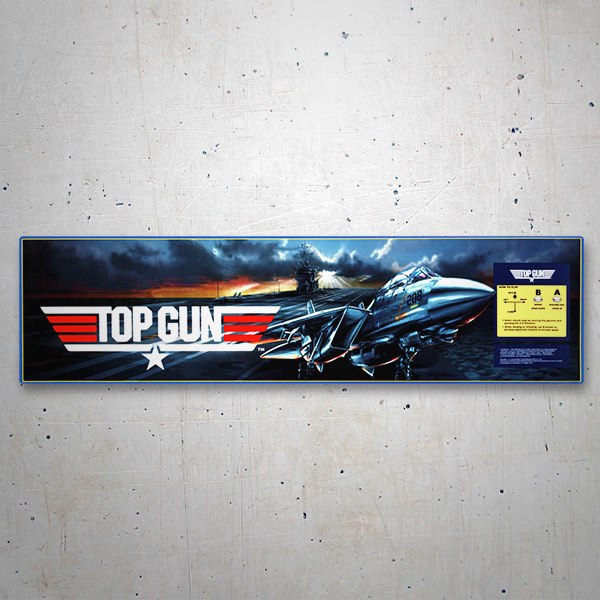 Car & Motorbike Stickers: Top Gun