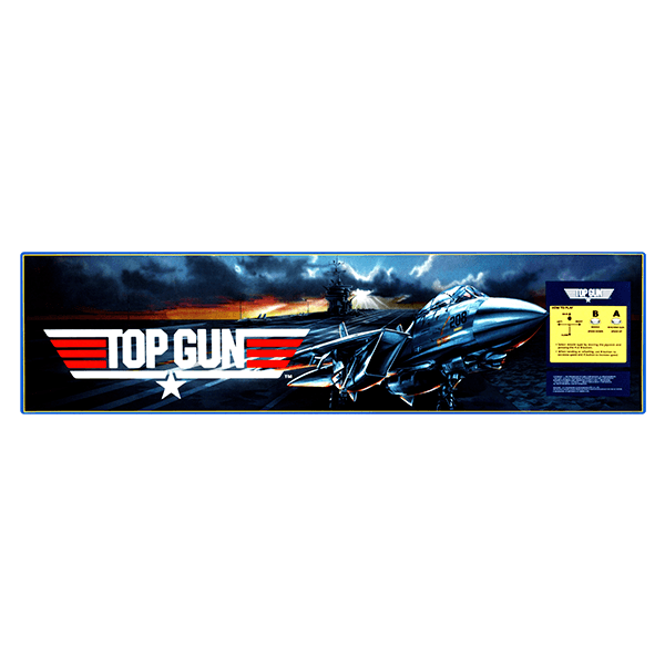 Car & Motorbike Stickers: Top Gun