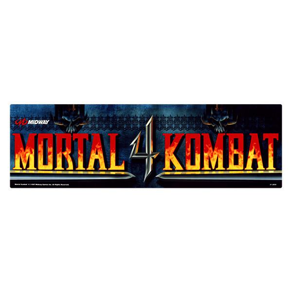 Car & Motorbike Stickers: Mortal Kombat 4