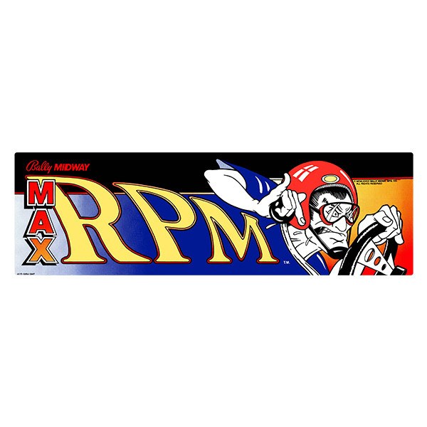 Car & Motorbike Stickers: Max RPM