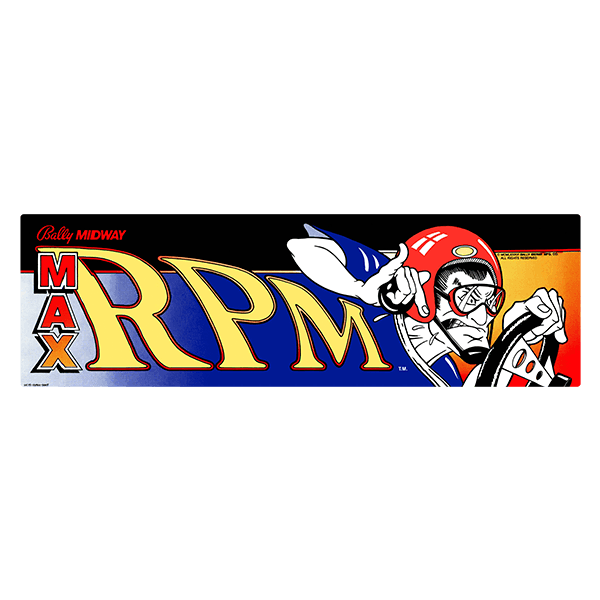 Car & Motorbike Stickers: Max RPM