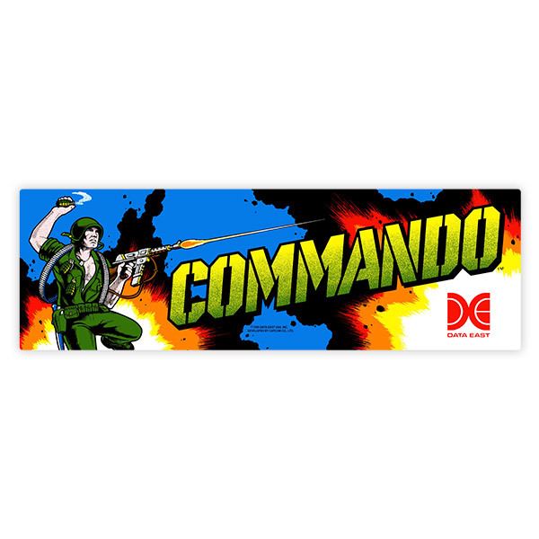 Car & Motorbike Stickers: Commando