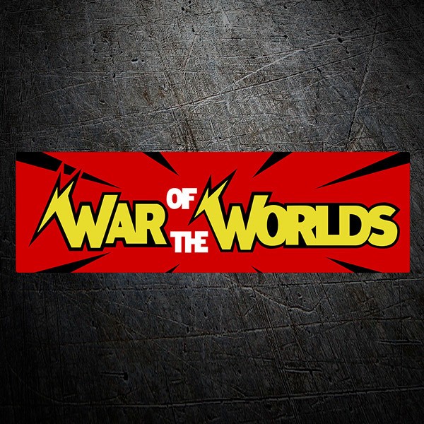 Car & Motorbike Stickers: War of the Worlds 1