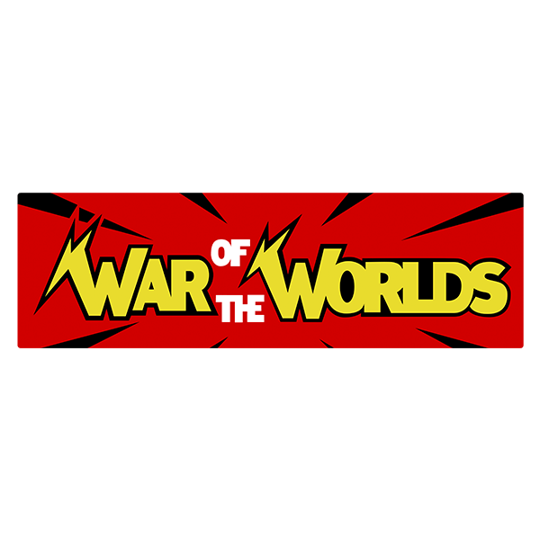 Car & Motorbike Stickers: War of the Worlds 0
