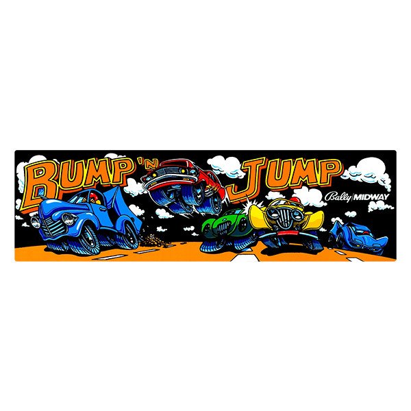 Car & Motorbike Stickers: Bump´n Jump