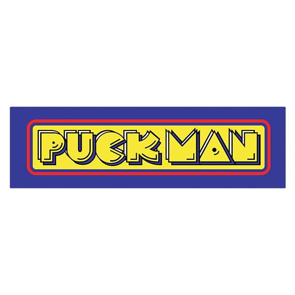 Car & Motorbike Stickers: Puck Man