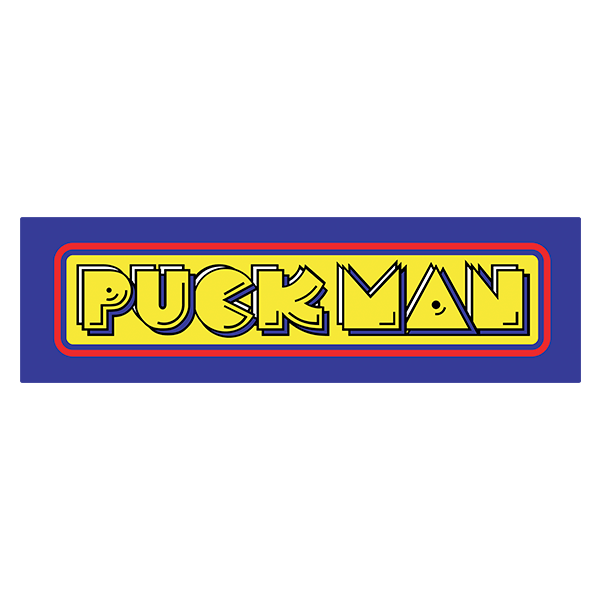 Car & Motorbike Stickers: Puck Man 0