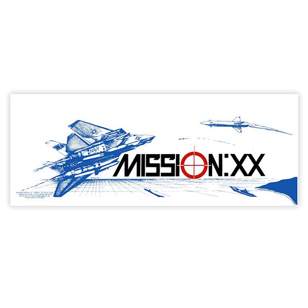 Car & Motorbike Stickers: Mission XX