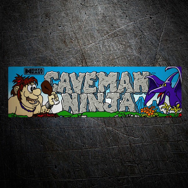 Car & Motorbike Stickers: Caveman Ninja