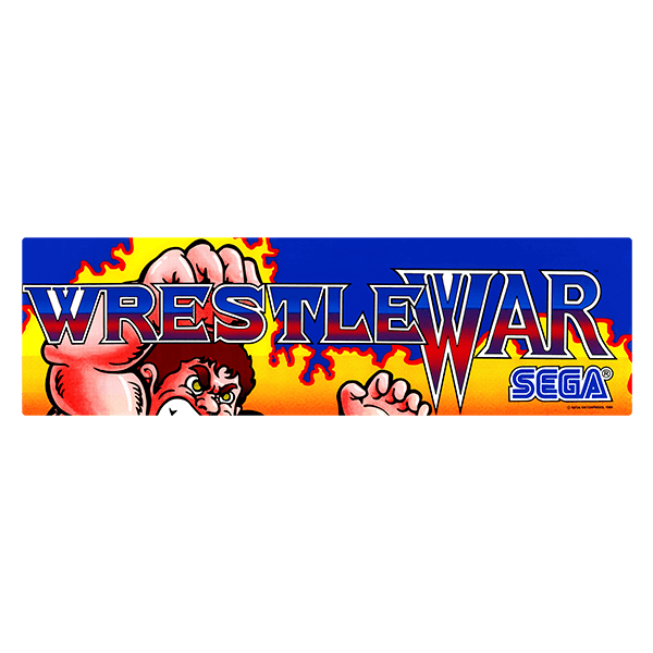 Car & Motorbike Stickers: Wrestle War