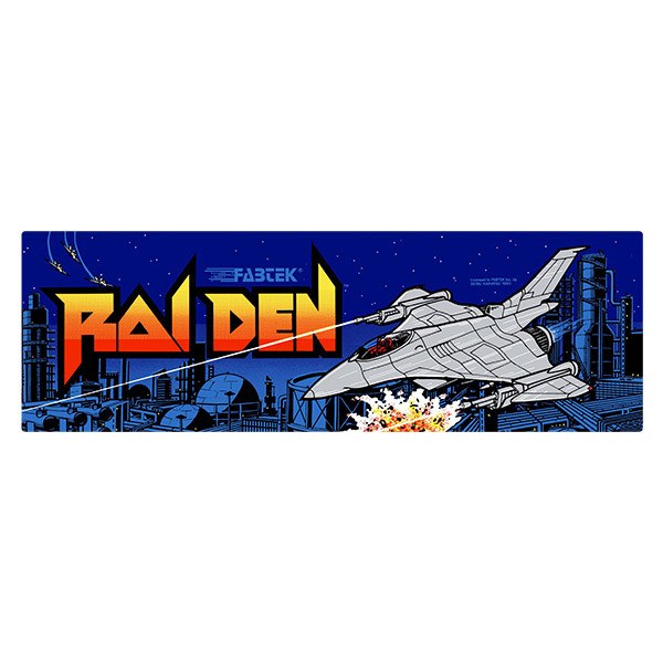 Car & Motorbike Stickers: Raiden