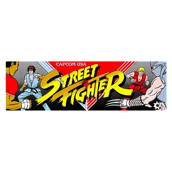 Car & Motorbike Stickers: Street Fighter