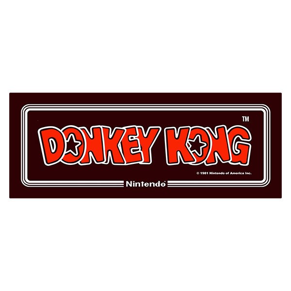 Car & Motorbike Stickers: Donkey Kong