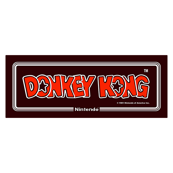 Car & Motorbike Stickers: Donkey Kong