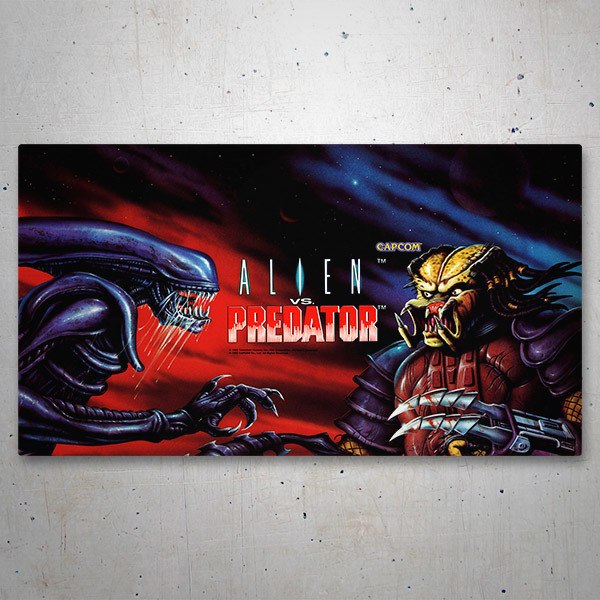 Car & Motorbike Stickers: Alien vs Predator 1