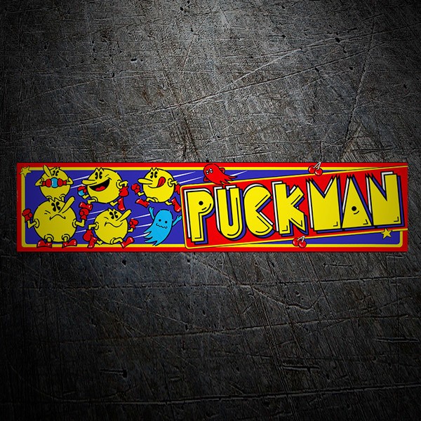 Car & Motorbike Stickers: Puck Man II 1