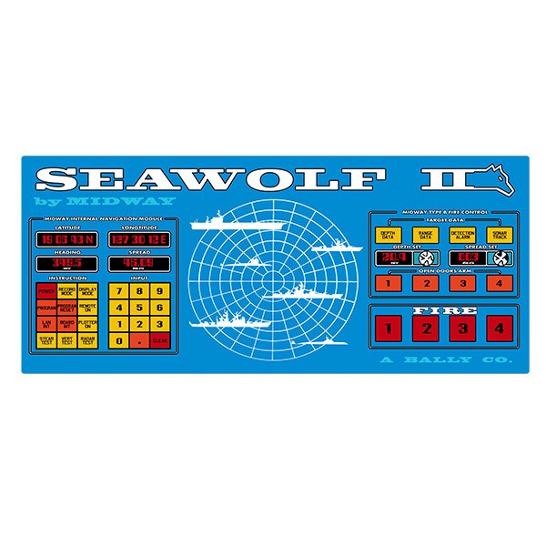 Car & Motorbike Stickers: Seawolf II