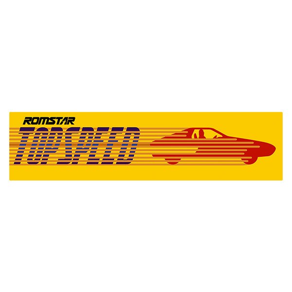 Car & Motorbike Stickers: Top Speed