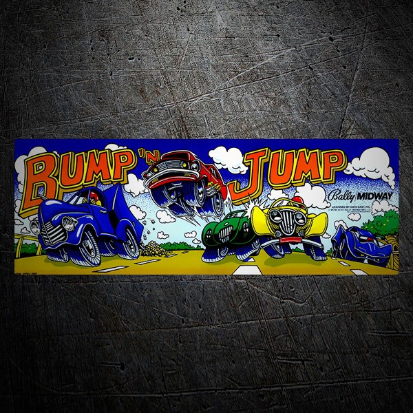 Car & Motorbike Stickers: Bump Jump II