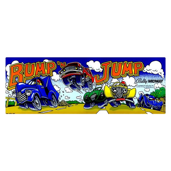 Car & Motorbike Stickers: Bump Jump II