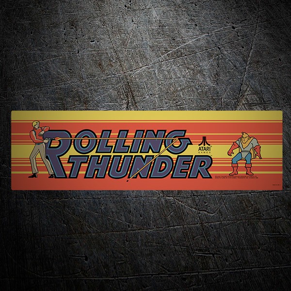 Car & Motorbike Stickers: Rolling Thunder