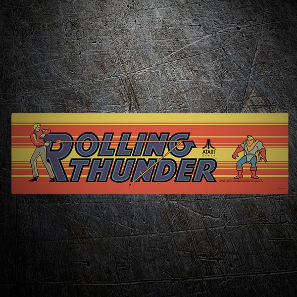 Car & Motorbike Stickers: Rolling Thunder
