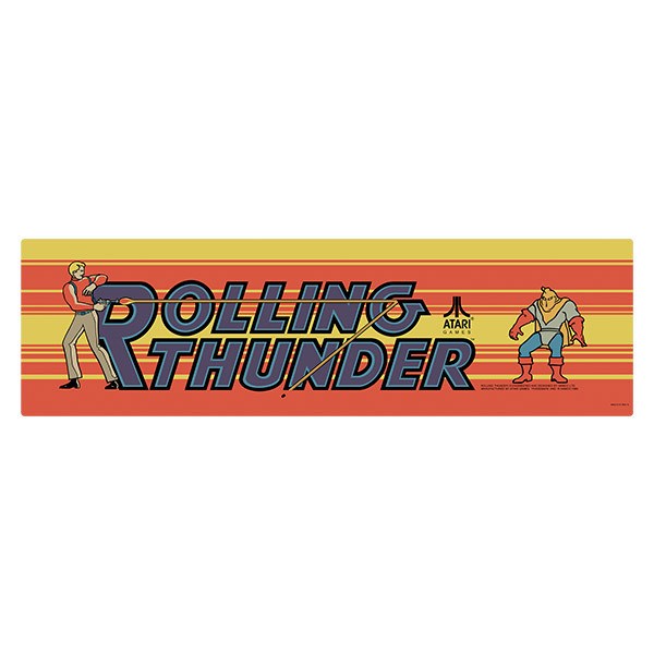 Car & Motorbike Stickers: Rolling Thunder